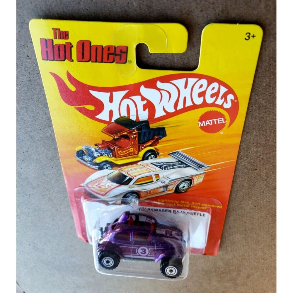 2011 Hot Wheels VOLKSWAGEN BAJA BEETLE The Hot Ones Series VW BUG Purple 1:64